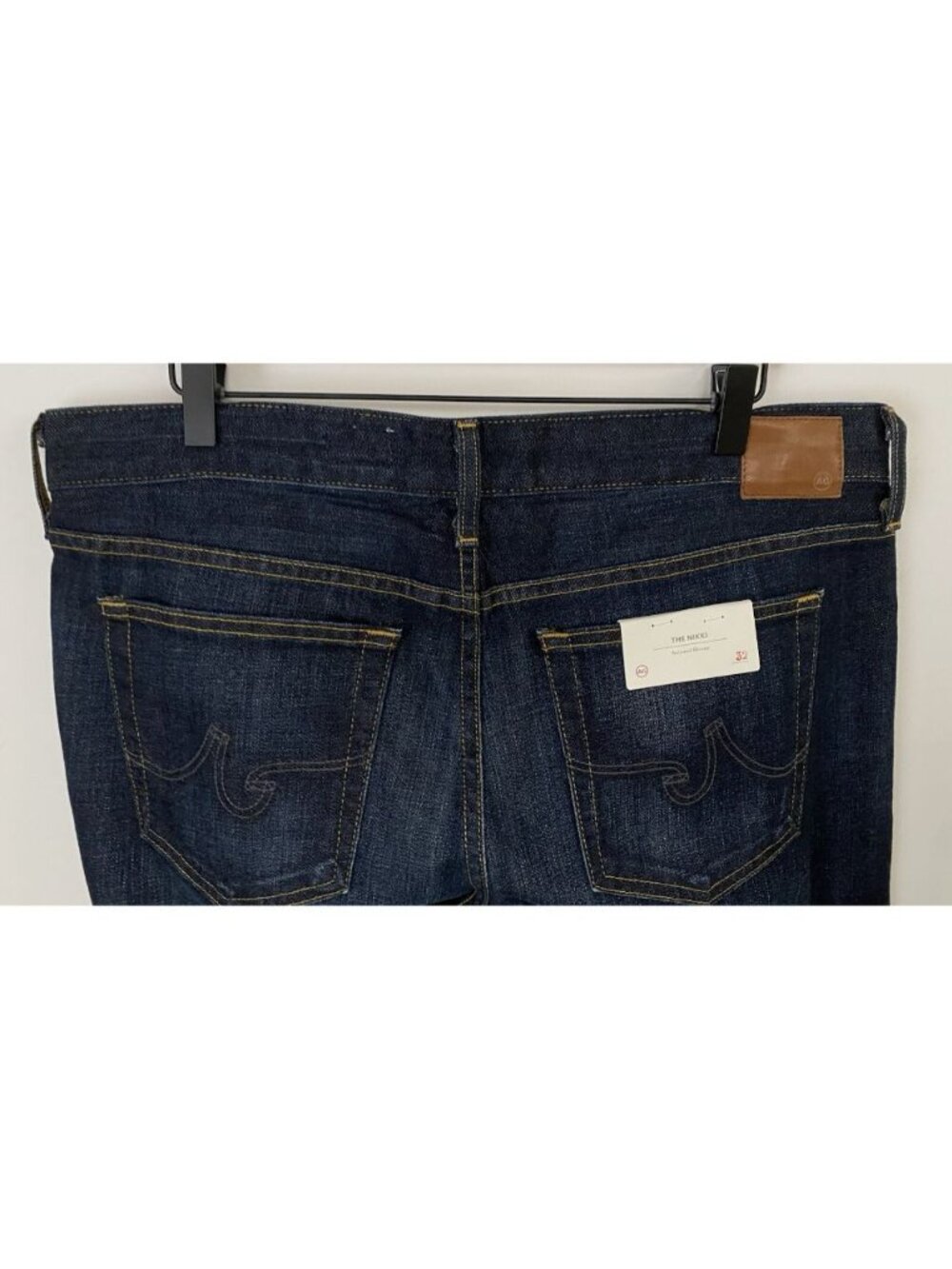 Adriano Goldschmied AG The Nikki Crop Relaxed Skinny Denim Jeans Women's 32R NWT